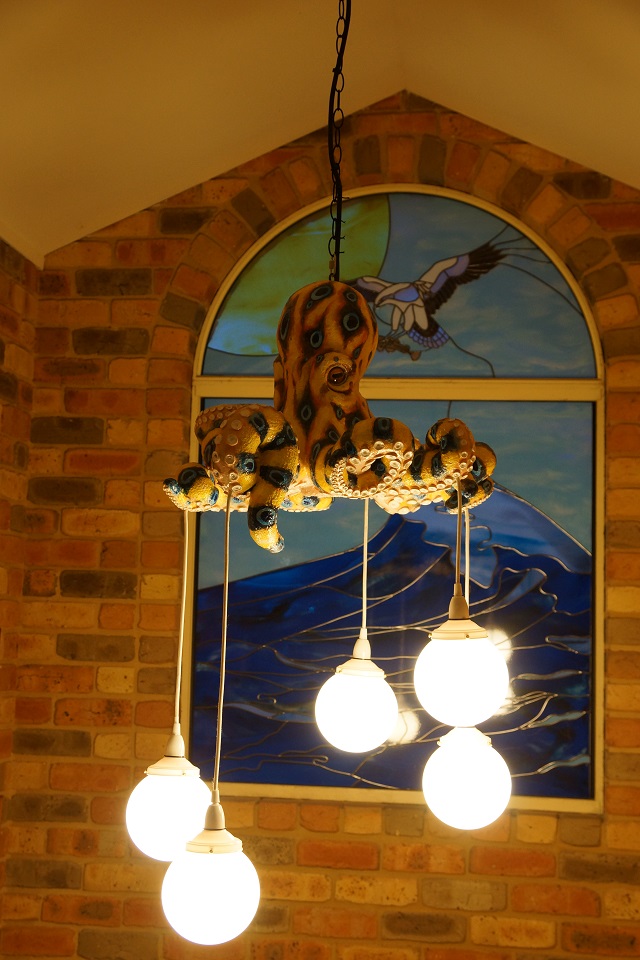 Octopus Chandelier